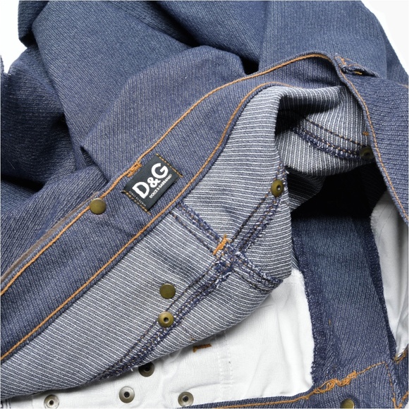 DOLCE & GABBANA Flared Twill Jeans Made in Italy - Picture 6 of 16